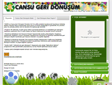 Tablet Screenshot of cansugeridonusum.com